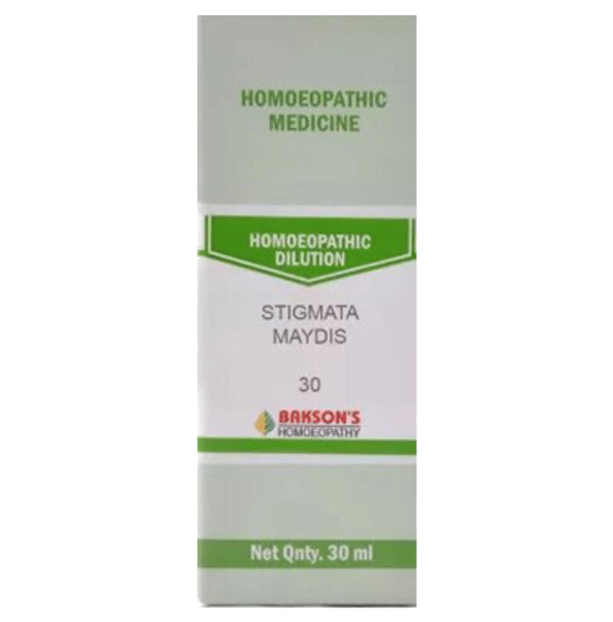 Bakson's Homeopathy Stigmata Maydis Dilution 30 - Classic Derma