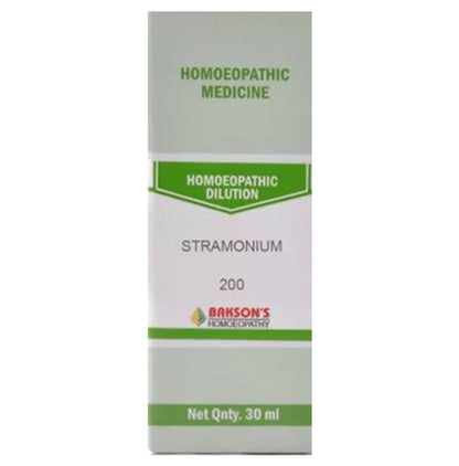 Bakson's Homeopathy Stramonium Dilution 200 - Classic Derma