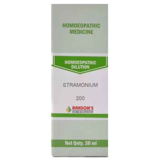 Bakson's Homeopathy Stramonium Dilution 200 - Classic Derma