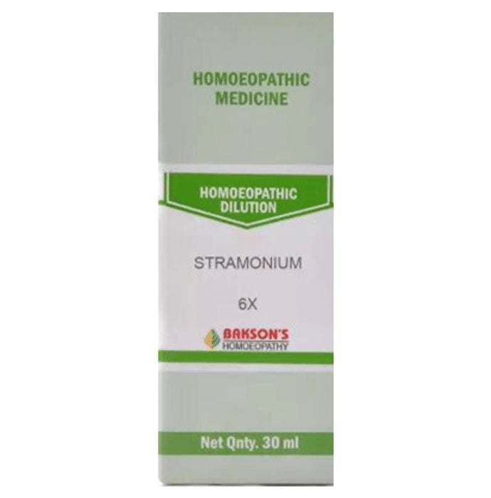 Bakson's Homeopathy Stramonium Dilution 6X - Classic Derma