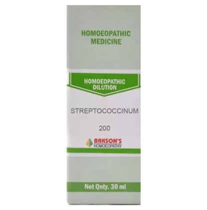 Bakson's Homeopathy Streptococcinum Dilution 200 - Classic Derma