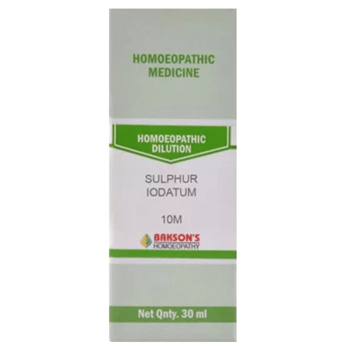 Bakson's Homeopathy Sulphur Iodatum Dilution 10M - Classic Derma