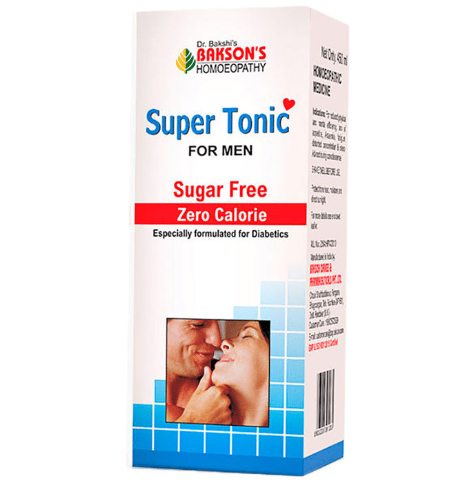 Bakson's Homeopathy Super Tonic for Men Sugar Free - Classic Derma