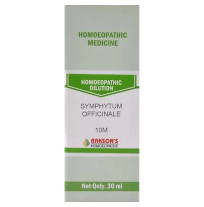 Bakson's Homeopathy Symphytum Officinale Dilution 10M - Classic Derma