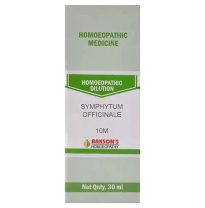Bakson's Homeopathy Symphytum Officinale Dilution 10M - Classic Derma