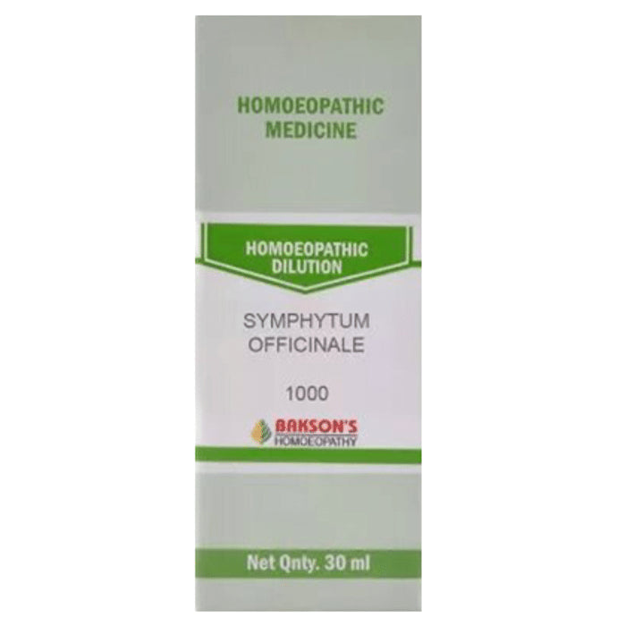 Bakson's Homeopathy Symphytum Officinale Dilution 1M - Classic Derma