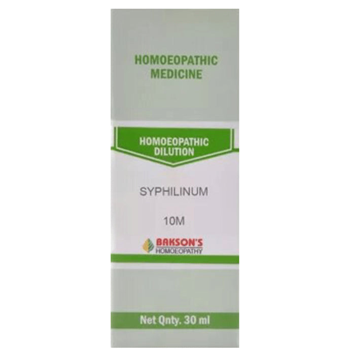 Bakson's Homeopathy Syphilinum Dilution 10M - Classic Derma