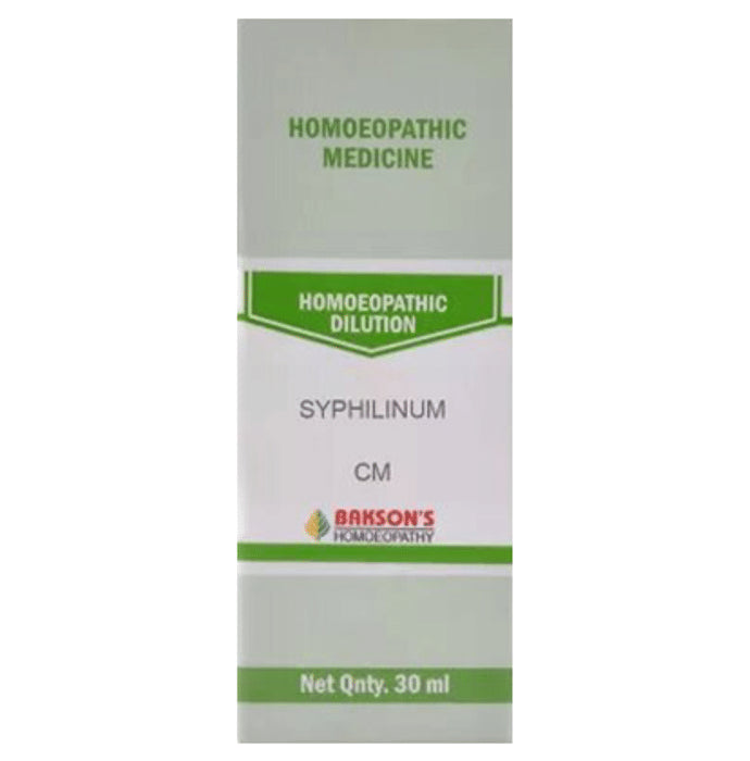 Bakson's Homeopathy Syphilinum Dilution CM - Classic Derma