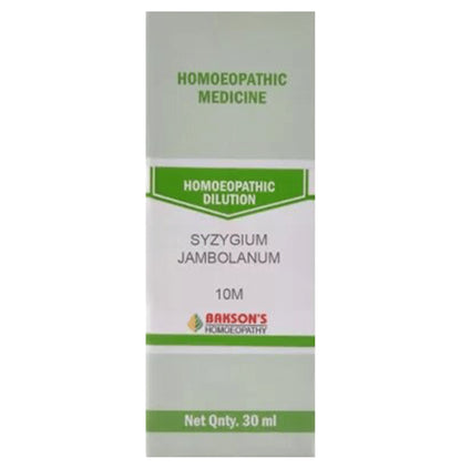 Bakson's Homeopathy Syzygium Jambolanum Dilution 10M - Classic Derma