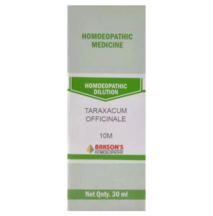Bakson's Homeopathy Taraxacum Officinale Dilution 10M - Classic Derma