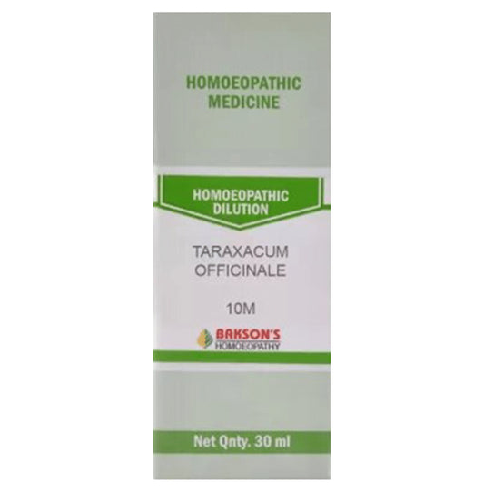 Bakson's Homeopathy Taraxacum Officinale Dilution 10M - Classic Derma