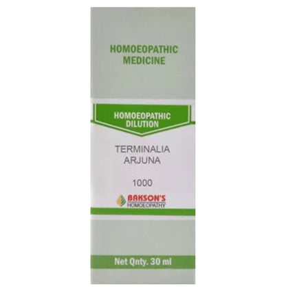 Bakson's Homeopathy Terminalia Arjuna Dilution 1M - Classic Derma