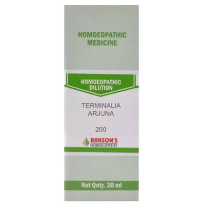Bakson's Homeopathy Terminalia Arjuna Dilution 200 - Classic Derma