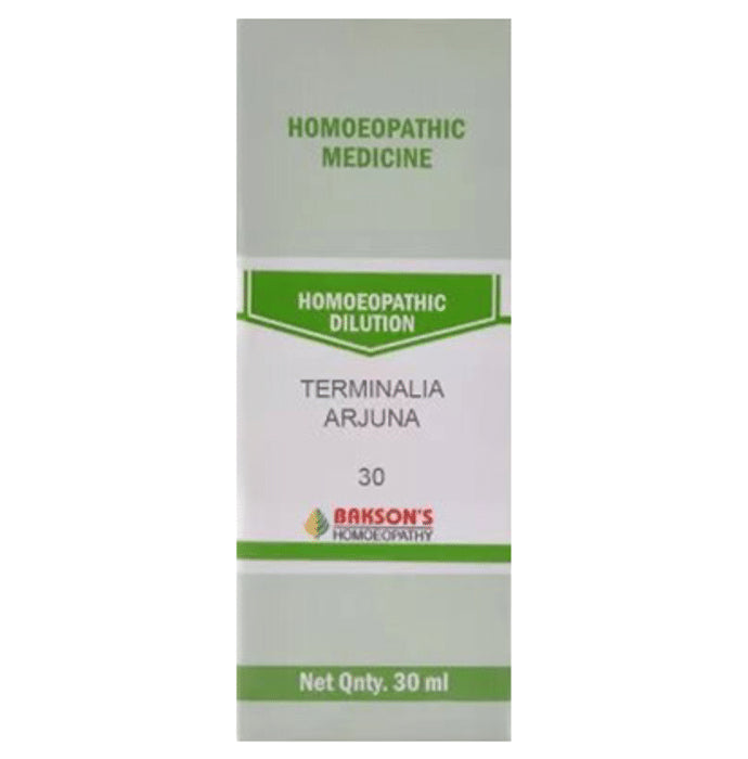 Bakson's Homeopathy Terminalia Arjuna Dilution 30 - Classic Derma