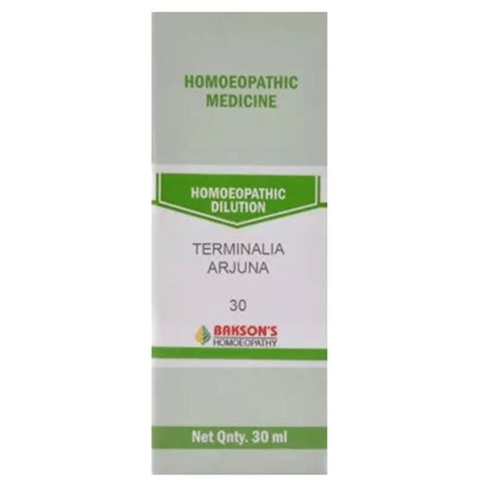 Bakson's Homeopathy Terminalia Arjuna Dilution 30 - Classic Derma