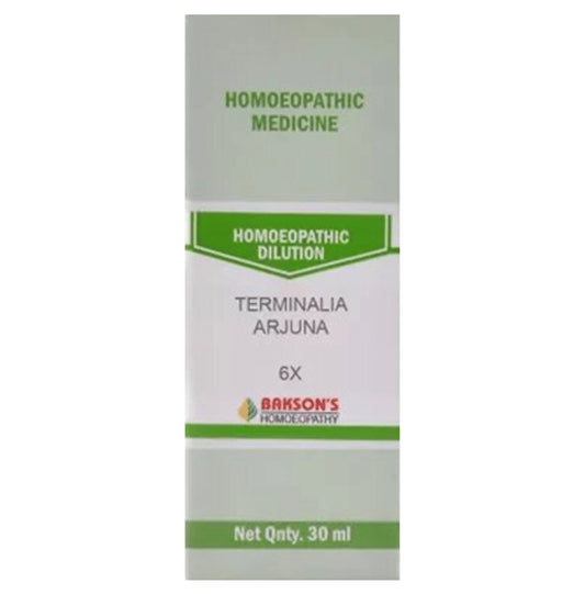 Bakson's Homeopathy Terminalia Arjuna Dilution 6X - Classic Derma