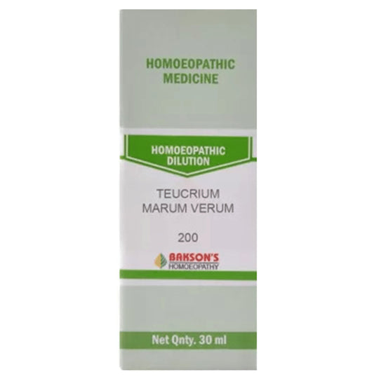 Bakson's Homeopathy Teucrium Marum Verum Dilution 200 - Classic Derma