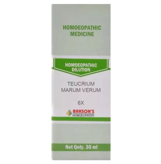 Bakson's Homeopathy Teucrium Marum Verum Dilution 6X - Classic Derma