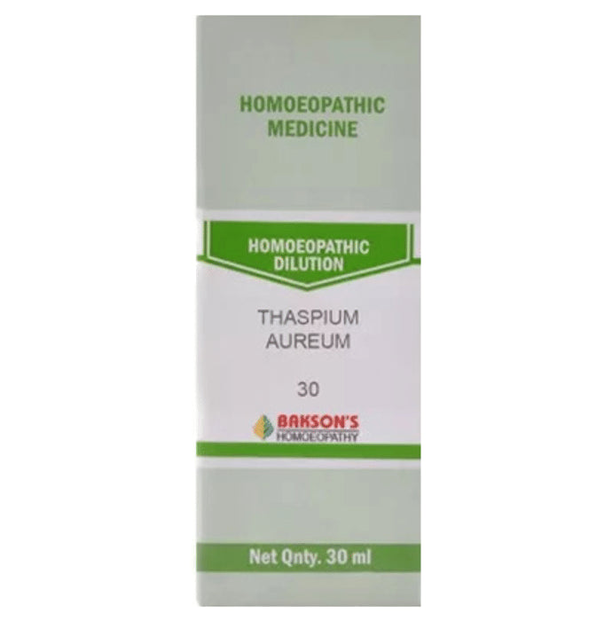 Bakson's Homeopathy Thaspium Aureum Dilution 30 - Classic Derma