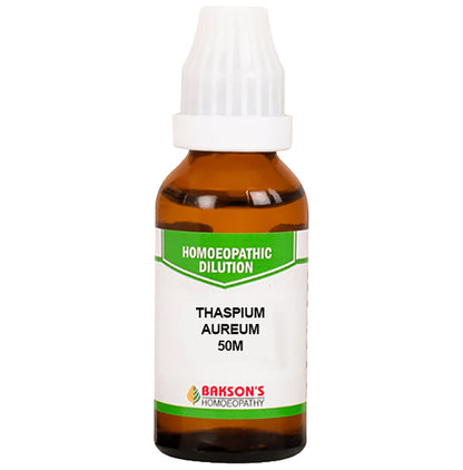 Bakson's Homeopathy Thaspium Aureum Dilution 50M