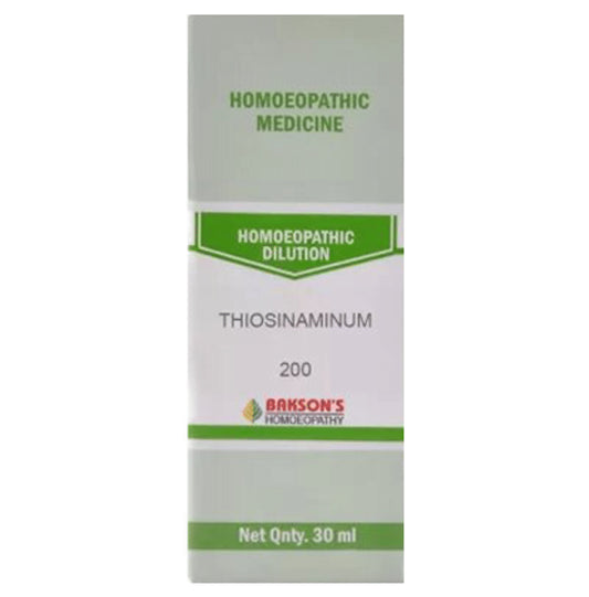 Bakson's Homeopathy Thiosinaminum Dilution 200 - Classic Derma