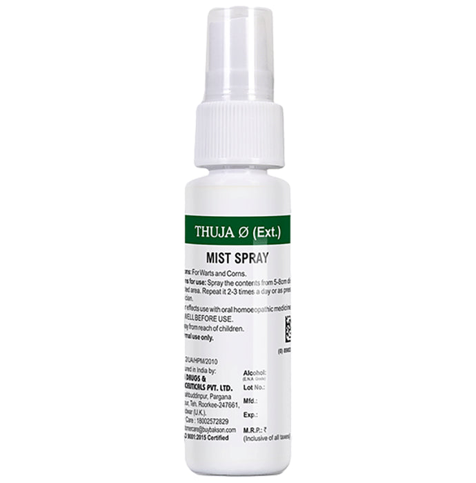 Bakson's Homeopathy Thuja Mist Spray
