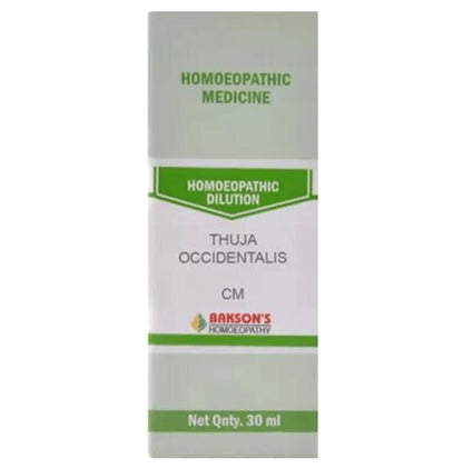 Bakson's Homeopathy Thuja Occidentalis Dilution CM CH - Classic Derma