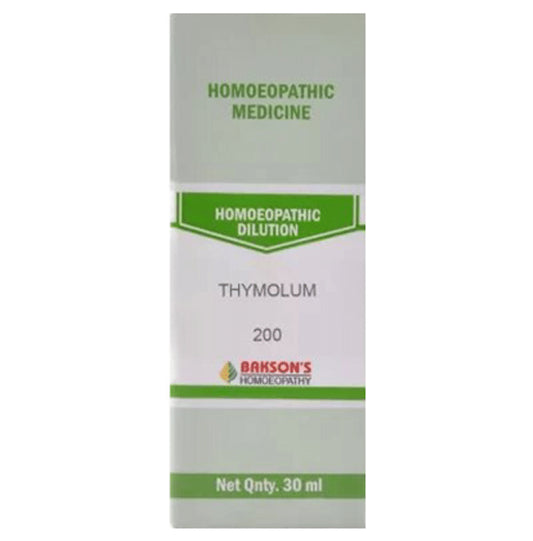 Bakson's Homeopathy Thymolum Dilution 200 - Classic Derma