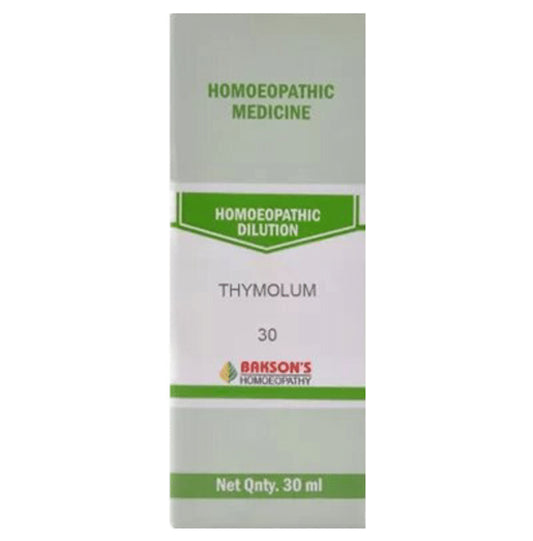 Bakson's Homeopathy Thymolum Dilution 30 - Classic Derma