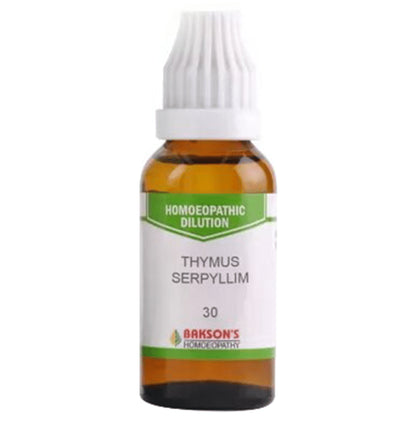 Bakson's Homeopathy Thymus Serpyllum Dilution 30