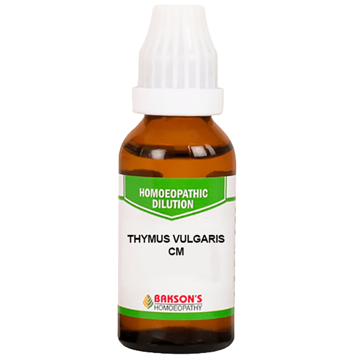 Bakson's Homeopathy Thymus Vulgaris Dilution CM