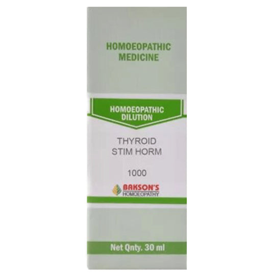 Bakson's Homeopathy Thyroid Stim Horm Dilution 1000 CH - Classic Derma