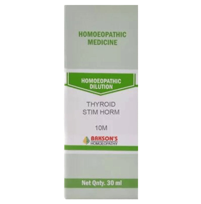 Bakson's Homeopathy Thyroid Stim Horm Dilution 10M - Classic Derma