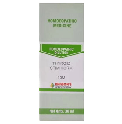 Bakson's Homeopathy Thyroid Stim Horm Dilution 10M - Classic Derma