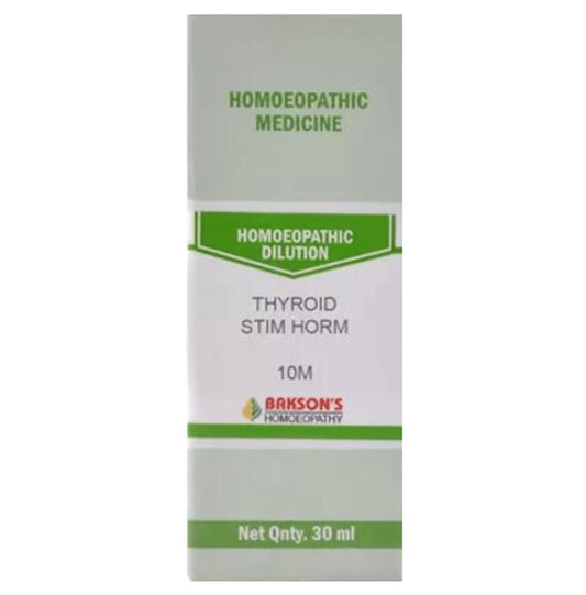Bakson's Homeopathy Thyroid Stim Horm Dilution 10M - Classic Derma