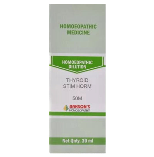 Bakson's Homeopathy Thyroid Stim Horm Dilution 50M - Classic Derma