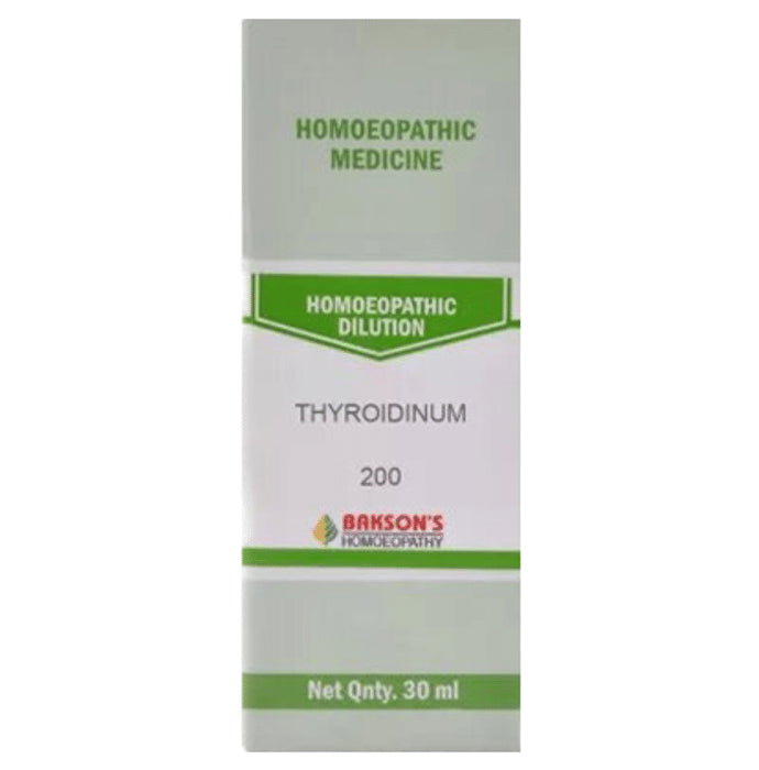 Bakson's Homeopathy Thyroidinum Dilution 1000 CH - Classic Derma