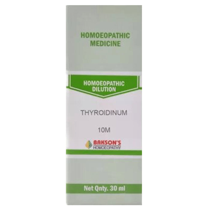 Bakson's Homeopathy Thyroidinum Dilution 10M - Classic Derma