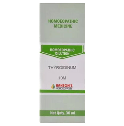 Bakson's Homeopathy Thyroidinum Dilution 10M - Classic Derma