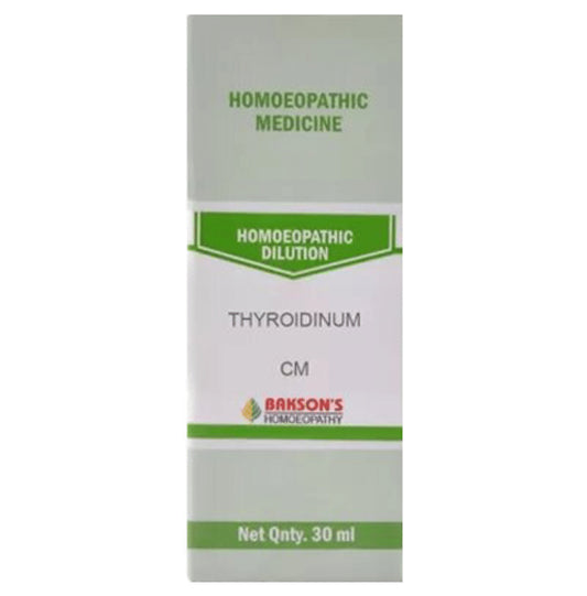 Bakson's Homeopathy Thyroidinum Dilution 200 - Classic Derma