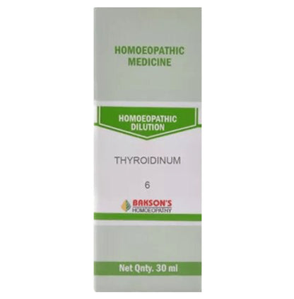 Bakson's Homeopathy Thyroidinum Dilution 6 CH - Classic Derma