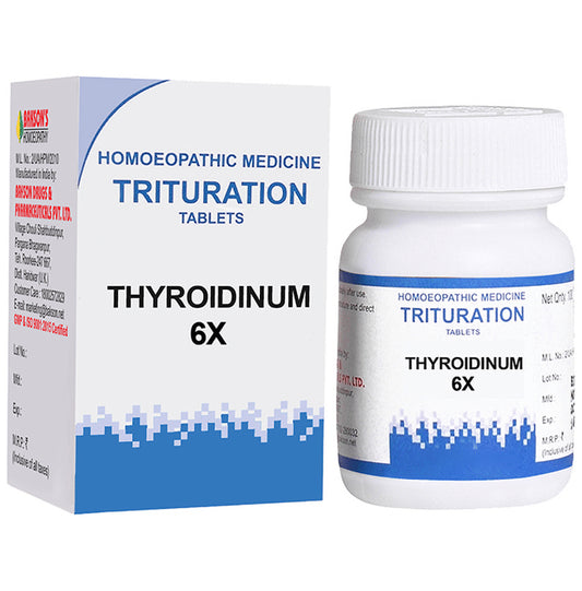 Bakson's Homeopathy Thyroidinum Trituration Tablet 6X - Classic Derma