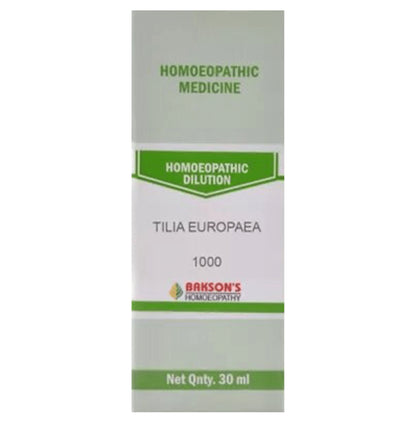 Bakson's Homeopathy Tilia Europaea Dilution 1000 CH - Classic Derma