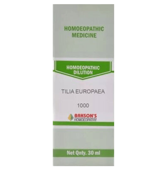 Bakson's Homeopathy Tilia Europaea Dilution 1000 CH - Classic Derma