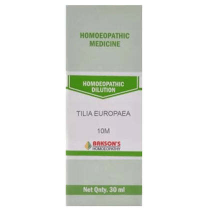 Bakson's Homeopathy Tilia Europaea Dilution 10M - Classic Derma