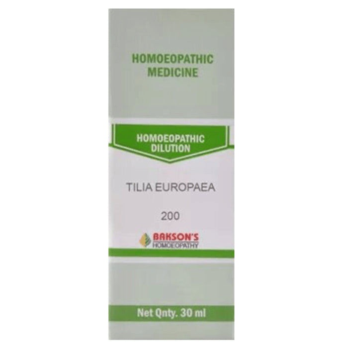 Bakson's Homeopathy Tilia Europaea Dilution 200 - Classic Derma
