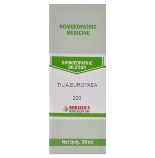 Bakson's Homeopathy Tilia Europaea Dilution 200 - Classic Derma
