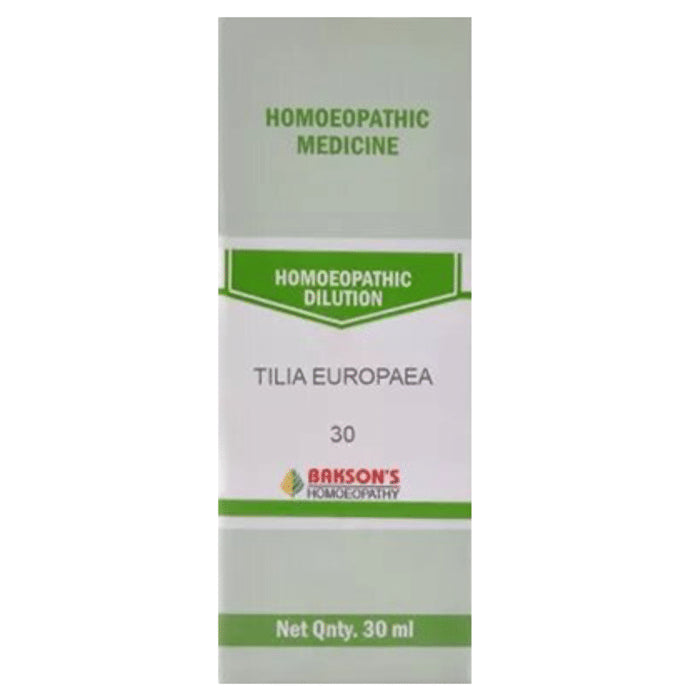 Bakson's Homeopathy Tilia Europaea Dilution 30 - Classic Derma
