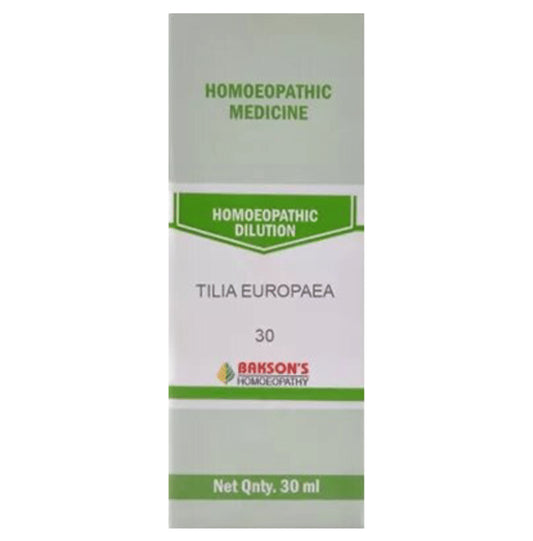 Bakson's Homeopathy Tilia Europaea Dilution 30 - Classic Derma