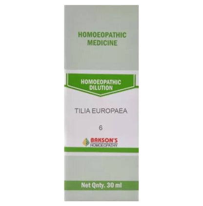 Bakson's Homeopathy Tilia Europaea Dilution 6 CH - Classic Derma